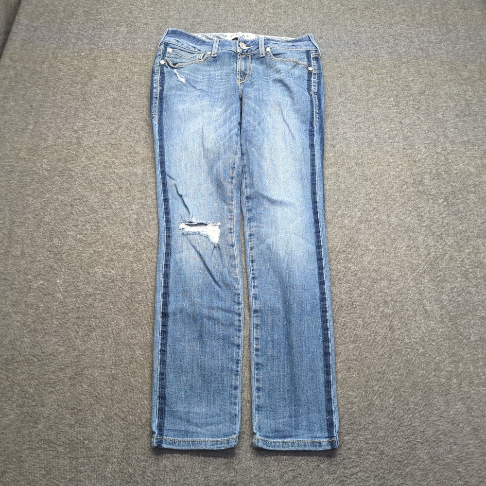 Ariat Jeans Womens 28 Blue Holly Skinny Stressed Distressed Western